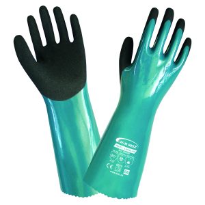 Safety gloves against chemicals